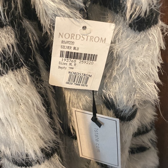 1. State Zippered Fuzzy Super Soft Sweater Jacket - Picture 8 of 8